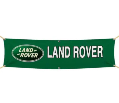 Land Rover Motors USA große 240 cm Fahne Flagge Banner grün