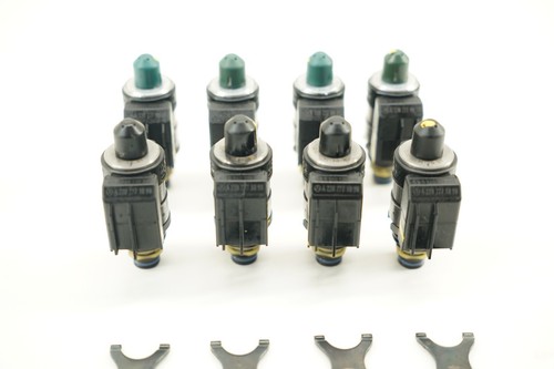 Juego de 8 tapas solenoide de transmisión azul y negro mercedes 7g-tronic 722.9 - Imagen 6 de 10