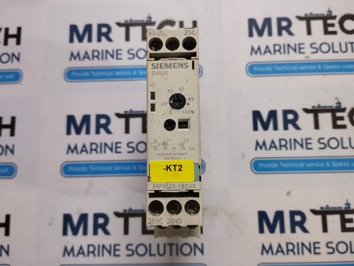 Siemens 3rp1525-1bq30 Time Relay Uimp: 4kv Ui: 300v Max. Fuse 4a Made In Germany - Picture 2 of 8