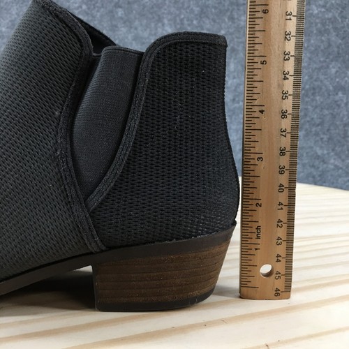 Kensie Botas Mujer 8.5 Gerona Botines Gris Cuero Cremallera Lateral Tacones Cómodos - Imagen 9 de 19
