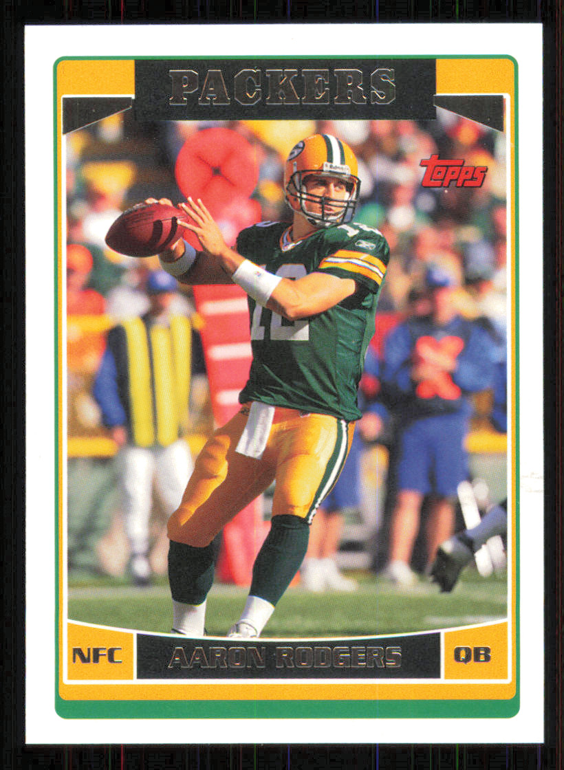 2006 Topps #84 Aaron Rodgers Green Bay Packers MINT