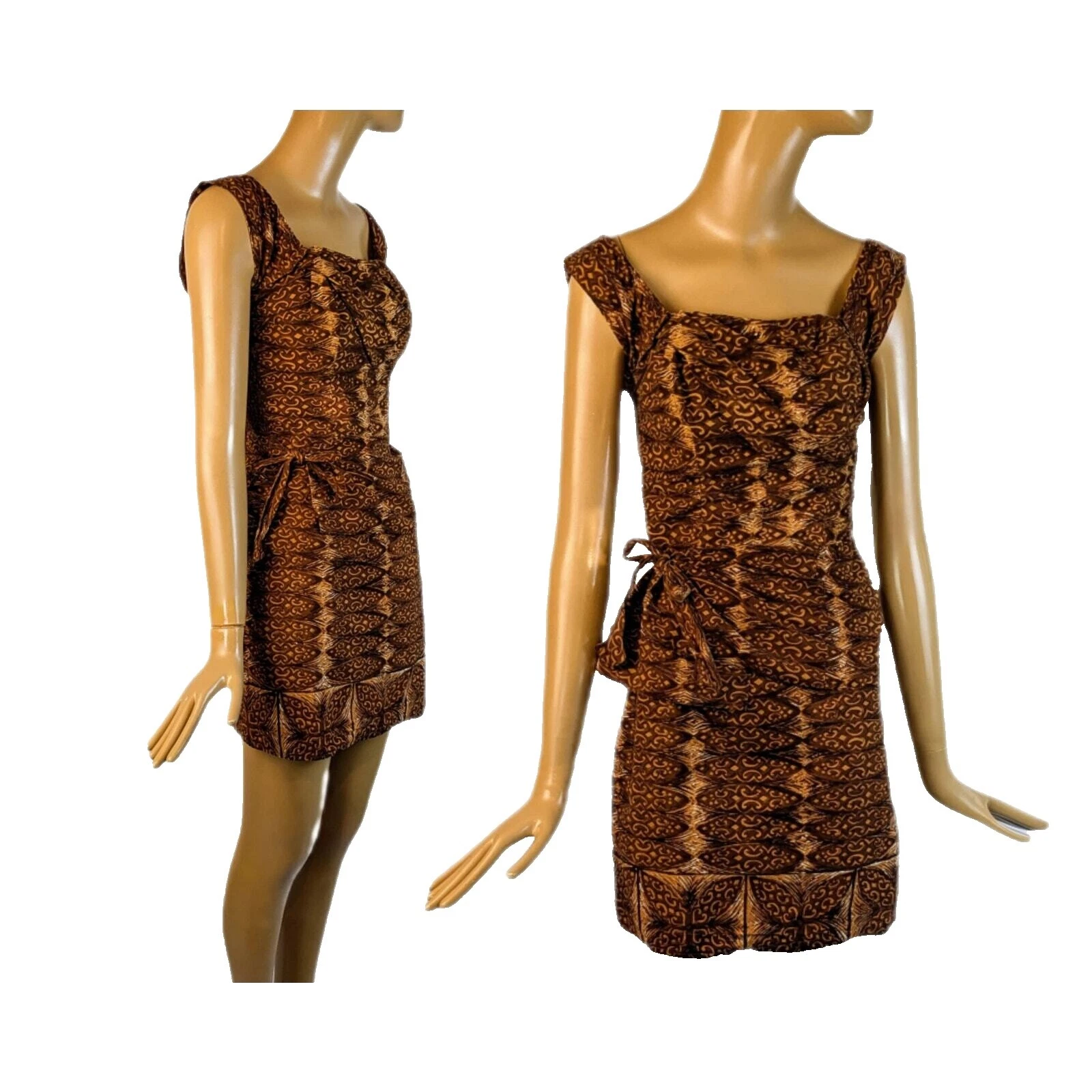 Cotton Brown Vintage Clothing for Women