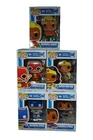Funko Pop DC Gingerbread Set Batman Superman Flash Wonder Woman Aquaman X-mas