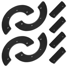 Caltric Rubber Auger Paddles  Scraper Bars 4 Pack for Honda HS35 Snow Blower