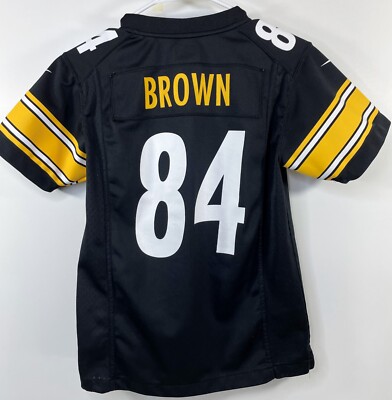 Nike On Field Antonio Brown #84 Pittsburgh Steelers Jersey Youth