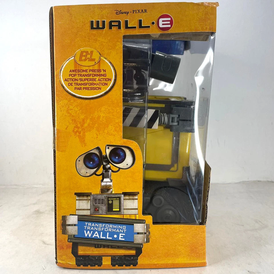 Figura Robot Transformador Juguetes Thinkway Wall-E Disney Pixar - Caja Abierta Foto 4 de 4
