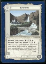 1995 Lord of the Rings Middle Earth CCG Blue Border - Rivendell