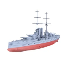 SSC1800501S 1:1800 SMS Viribus Unitis Battleship Full Hull