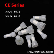 Conector de terminales cerrados aislados terminal de cableado de crimpado de nailon serie CE