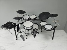 Roland Td-50kv Electronic Drum Kit. Includes Seat And Pedals, Full Kit Set Up