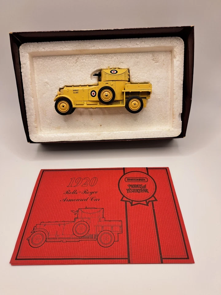 Matchbox YS-38 1920 Rolls-Royce Armoured Car - 1990 - Special Edition - Bild 3 von 4