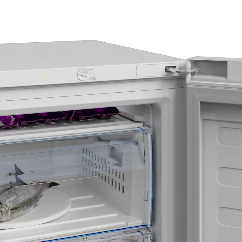 Congelatore Freezer Verticale BEKO Cassetti 215 Litri Classe E Monoporta 150 cm, fotografia 5 di 9