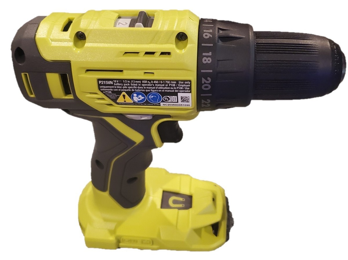 ***NEW***Ryobi P215VN 18 Volt Lithium Ion Cordless 1/2
