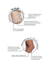 Berkshire The Easy On Luxe Ultra Nude Control Top Pantyhose with Sheer Toe 4262