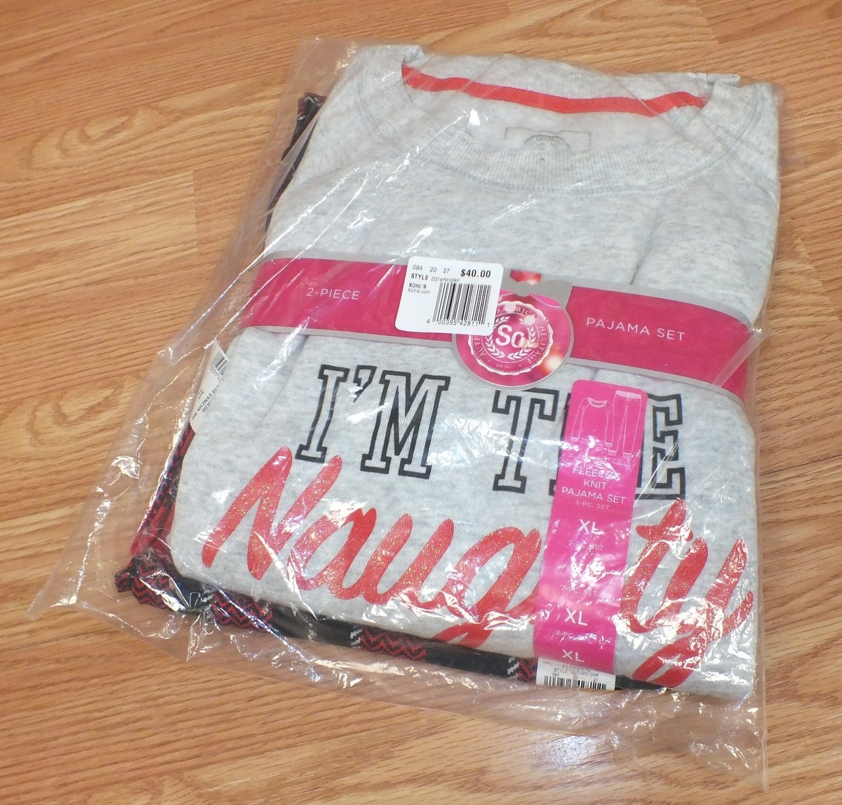 Fleece Kohls So Pajamas Petite Cuddl Duds® Honeycomb Fleece Pajama