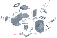 MERCEDES-BENZ GLA H247 Wärmetauscher RHD A2478304502 NEU ORIGINAL