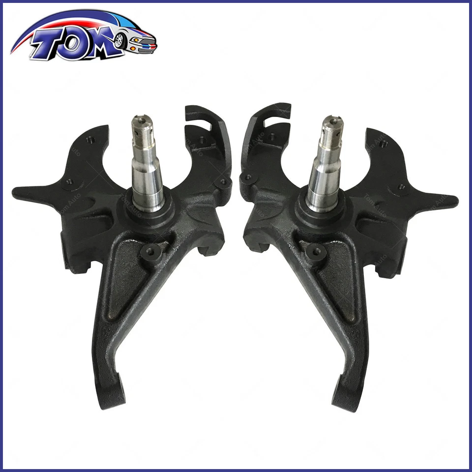 2" inch Drop Spindle Front for 82-04 Chevy S10 / GMC Sonoma Jimmy S15 Pickup 2WD - Изображение 3 из 4