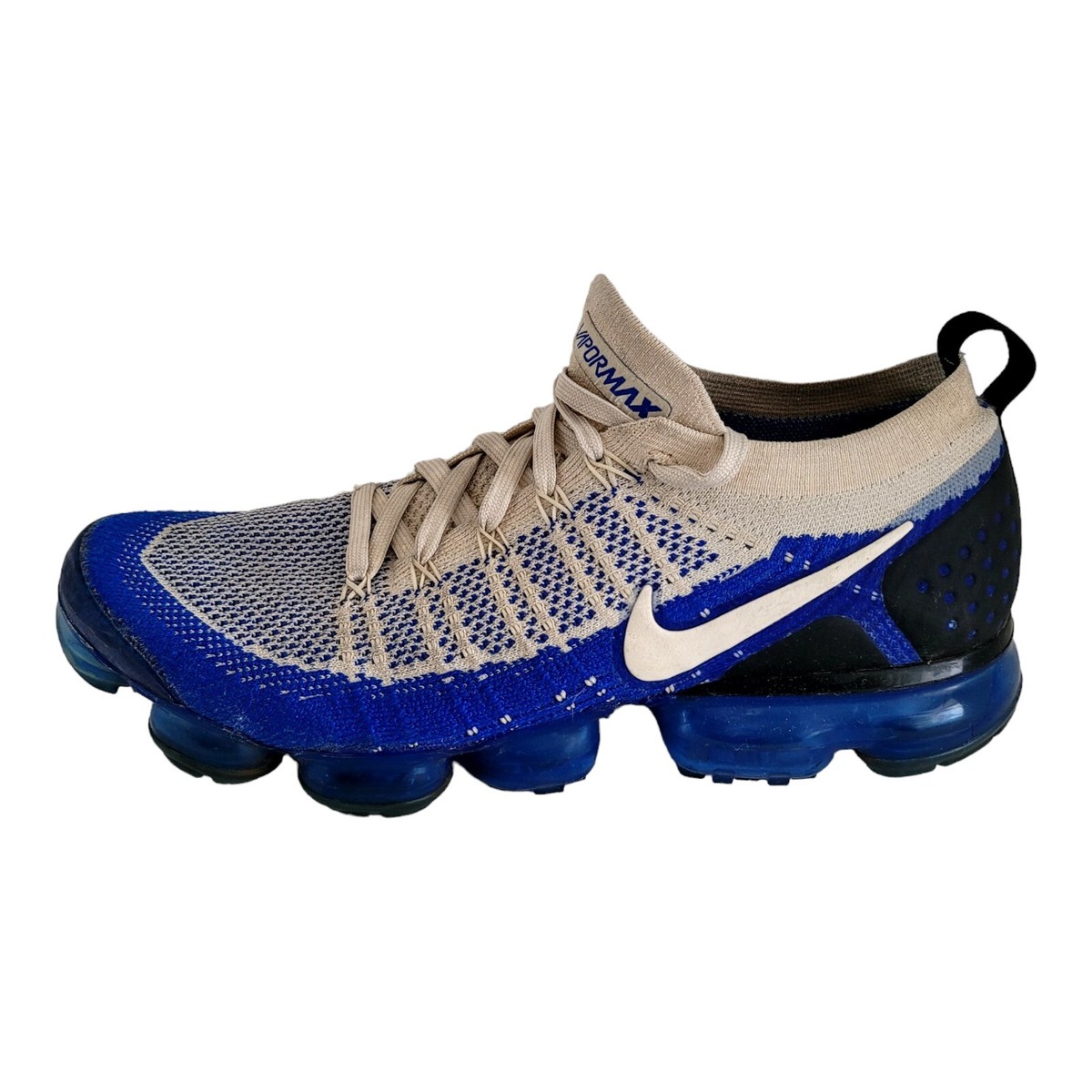 Nike Air VaporMax 2 Light Cream Racer Blue Sx 10 Uk | eBay UK