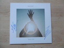 Alcest Band Autogramme signed LP-Cover "Shelter" Vinyl