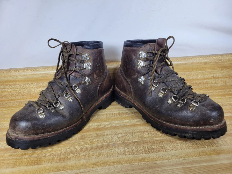 Vasque Mens 19386 Vintage RARE Mountain Hiking Hiker II 2 Trail Boots Size 9 N - Image 3 of 4