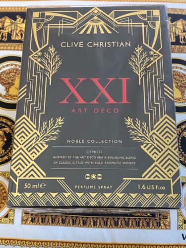 Clive Christian NOBLE COLLECTION XXI ART DECO CYPRESS Brand NEW Sealed MEN   - Zdjęcie 1 z 2