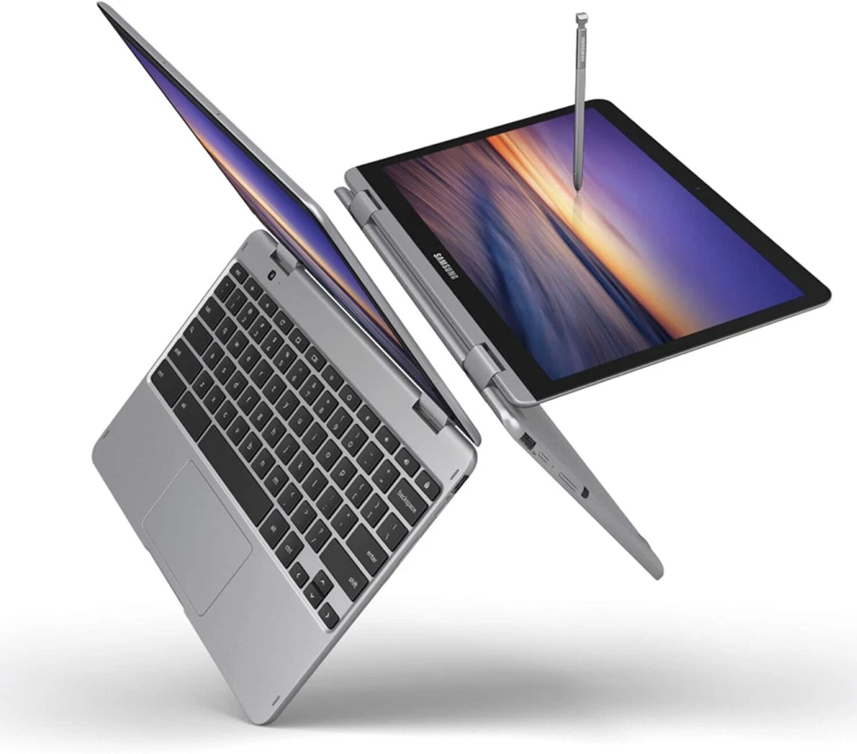 Ноутбук Samsung Chromebook Plus V2 2-в-1 — 4 Гб RAM, 64 ГБ eMMC, камера 13 Мп 12,2 дюйма - Изображение 2 из 4