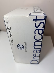 Sega Dreamcast Console Complete in Box with Aqua Blue Pad & 2 Games - PAL VGC
