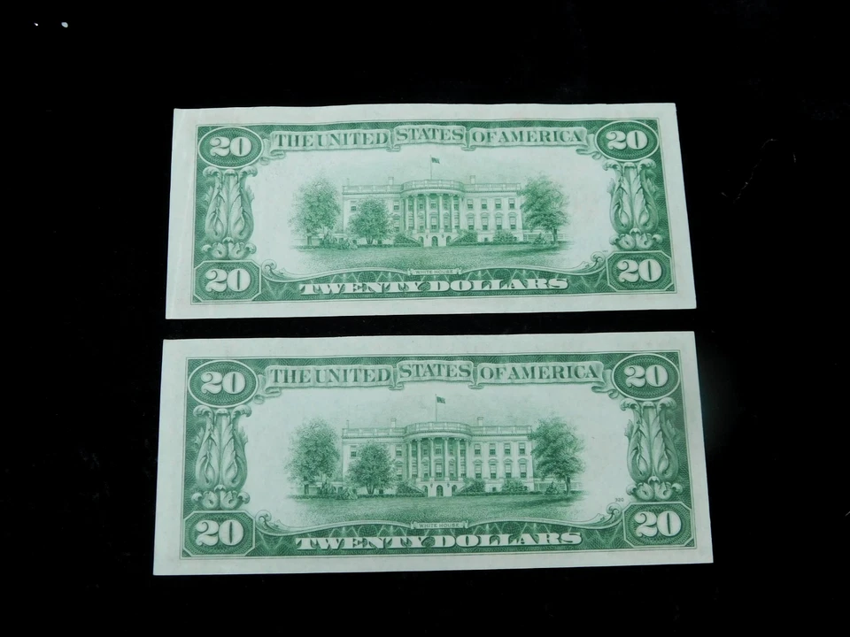 Lot of 4x 1934A $20 Federal Reserve Notes - Higher Grade Lot - Image 4 of 4