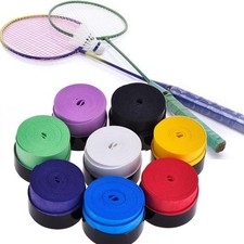  10 Pc Badminton Racket Grip Squash Grips Head Sweatband Sticky Sweatbad