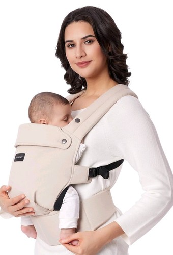 Neue Momcozy Babytrage - ergonomisch, gemütlich und leicht Kleinkind khaki