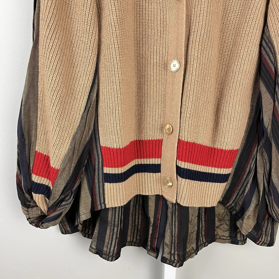 Suéter Top Lux Mood Cultura Europea Mujer Mediano Grande Tejido Rayas Foto 3 de 4