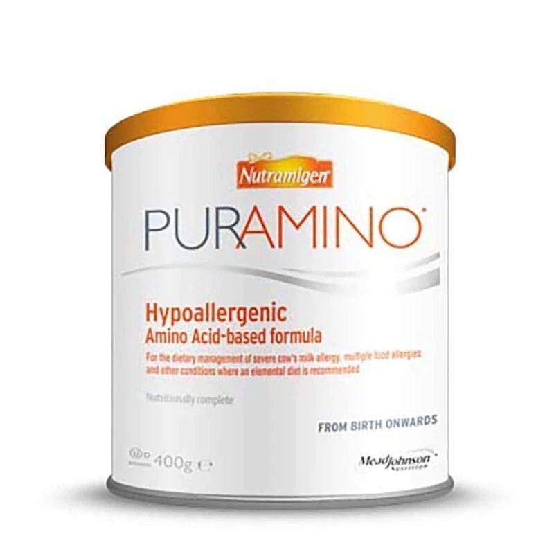 2 x 400g (800g) Nutramigen Puramino Hypoallergenic Baby Formula EXP 01/03/27
Opens in a new window o