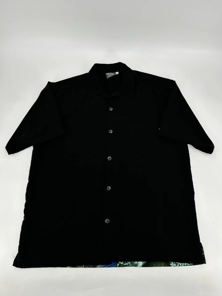 Camisa De Colección Rietveld Sexy Sirena Océano Tropical M Talla L Hecha en EE. UU. Botton Up Foto 2 de 4