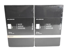 Moleskine Large Block Notes Pro Loose Note Taking Pad Notebook Lot Of 2