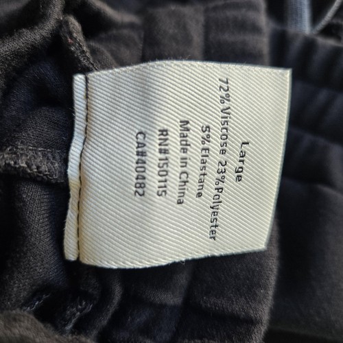 Varley The Slim Cuff Pant 27.5 Womens Large Black DoubleSoft Joggers Lounge - Picture 9 of 11