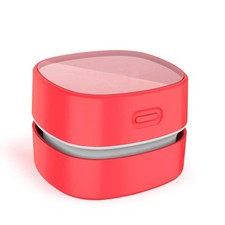 ODISTAR Desktop Vacuum Cleaner,Mini Table dust Sweeper Energy Saving,High Red