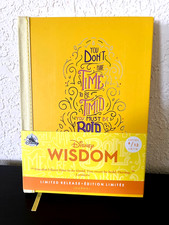 Disney Store WISDOM Lumiere of Beauty  Beast Journal Limited Release NEW
