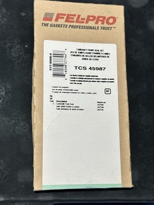 TCS 45987 Felpro Set of 2 Camshaft Seals Front for Civic Honda del Sol Pair