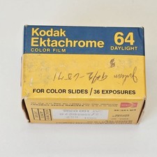 KODAK Ektachrome Film for Color Slides ASA 64 Daylight 1 Roll 36Exp 1983