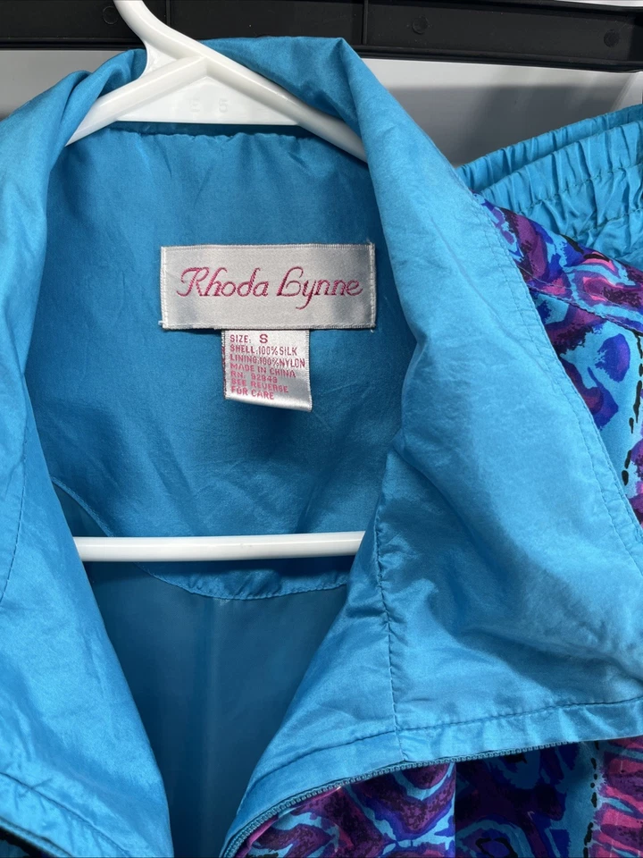 Traje de Correr Rompevientos De Colección Informal Isle Años 80 90 Cremallera Completa Nylon Talla S Púrpura Foto 2 de 4