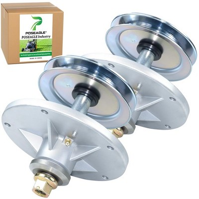 2 Pack Spindle Assembly with Pulley for 40'' Murray Deck Replacements
