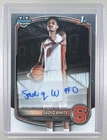 Sadiq White 2025 Bowman Chrome #CPA-SWH Auto 1st Prospect