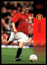 Lee Sims 2003 Upper Deck Manchester United #86 Manchester United Soccer READ