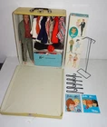 VTG 1961 Mattel Ken Doll 750 Flocked Blonde Hair Huge Clothing Lot Original Box