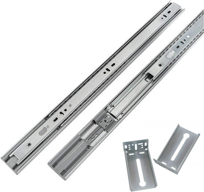 10 Pair Soft Close 20'' Drawer Slides & Metal Mounting Brackets
