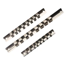 1/4" 3/8" 1/2" Steel Socket Support for Quick Identification Easy Access to Tool