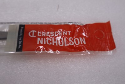 LOT OF 2 - NEW CRESCENT NICHOLSON 06898N FILE 8'' KNIFE BASTARD STOCK H706A