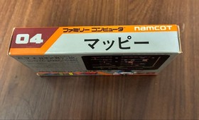 Namcot Mappy Famicom software with box NMP-4500