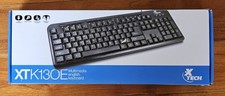 X-Tech Multimedia English Keyboard (US English, USB, XTK130E)