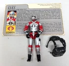 GI JOE ARAH Avac Figure complete with file card 1986 Vintage G.I.